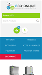 Mobile Screenshot of e3d-online.com